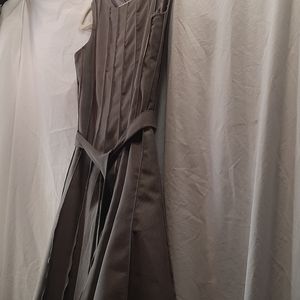 Calvin Klein Gray Midi Dress